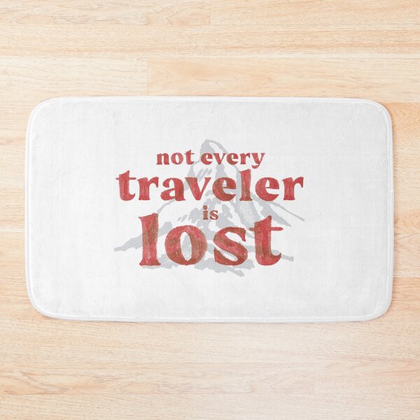 Item preview, Not every traveler is lost designed and sold by Anti-Style.