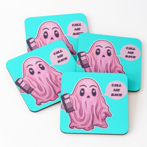 Item preview, Cute Pink Baby Ghostface Call Me Back  designed and sold by KesDesigns ⭐⭐⭐⭐⭐.