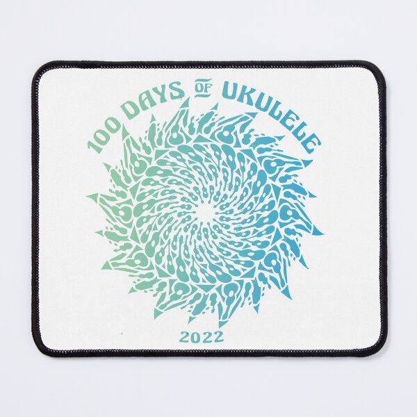 Item preview, 2022 Mandala 2: Light Gradient - 100 Days of Ukulele  designed and sold by NewUkeNewYork.