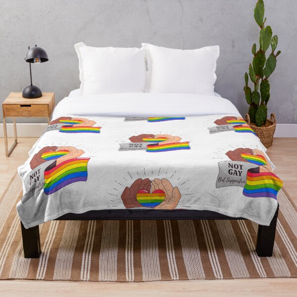 Item preview, Not gay but supportive lgbt designed and sold by smallcatvn.