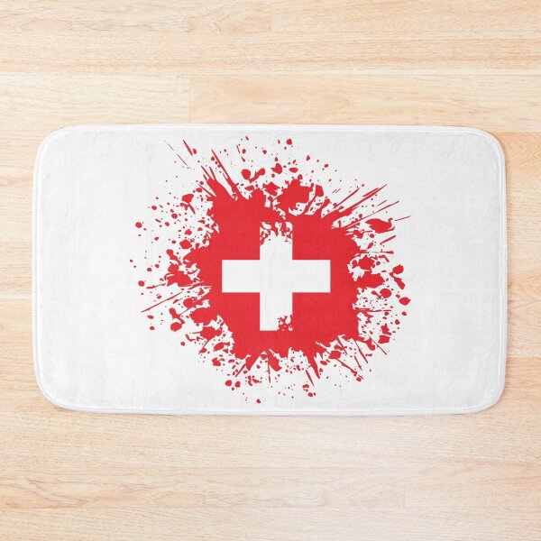 Artikelvorschau, Schweiz-Souvenir-Wahrzeichen, Schweizer Flaggenreise entworfen und verkauft von Blok45.