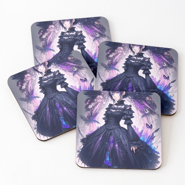 Item preview, Gothic Lolita Anime Girl designed and sold by CUpToDate.