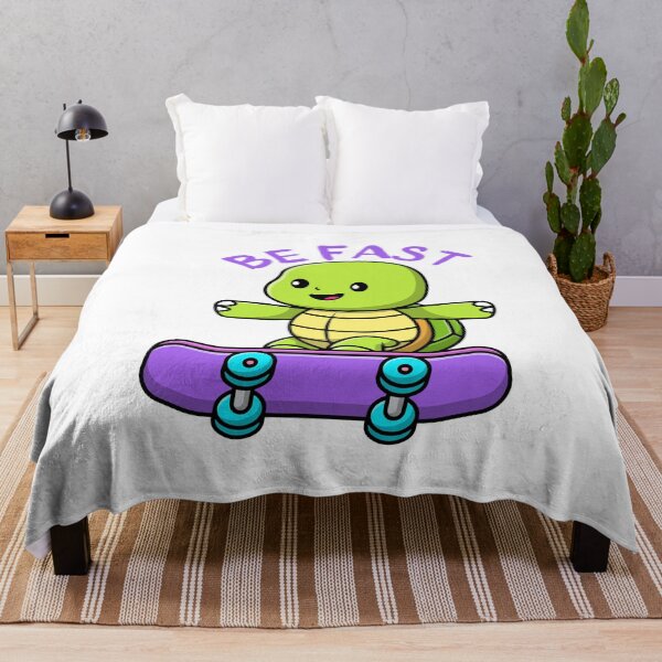 Item preview, Skater Turtle Be Fast designed and sold by Eolithic.