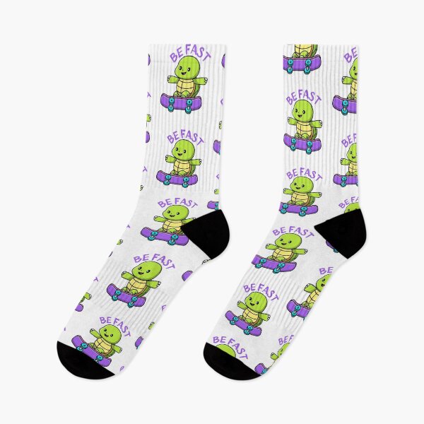 Item preview, Skater Turtle Be Fast designed and sold by Eolithic.