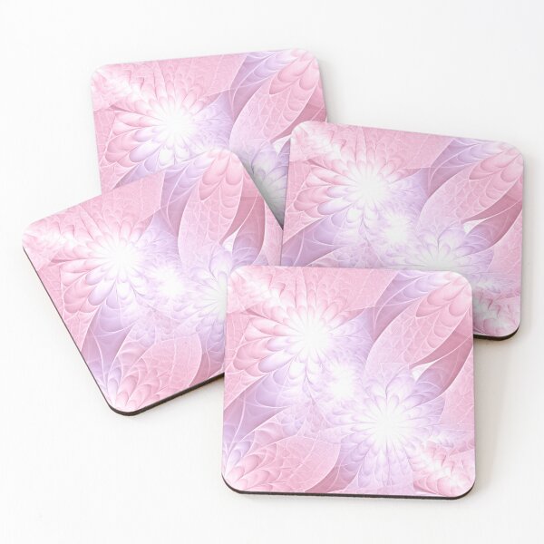 Item preview, A Light Pink Fractal Pattern designed and sold by StudioRedKoala.