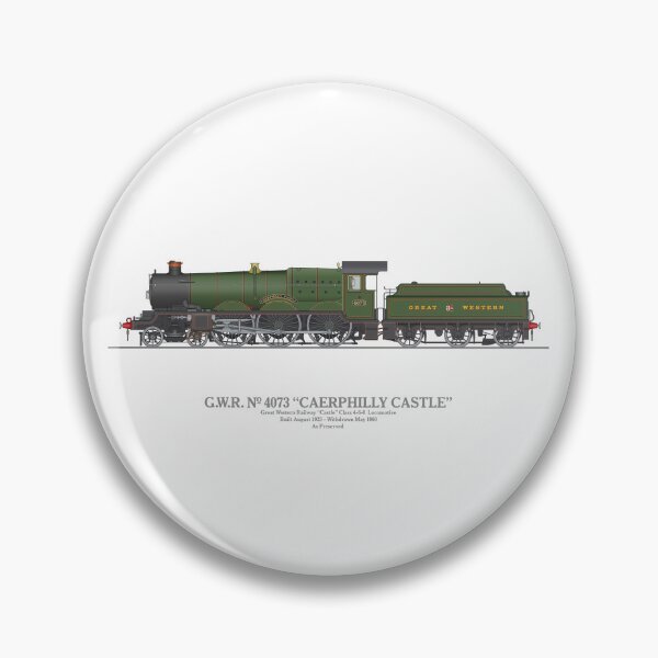 Item preview, G.W.R. 4073 Caerphilly Castle - Colour designed and sold by Steve H Clark.