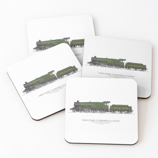 Item preview, G.W.R. 4073 Caerphilly Castle - Colour designed and sold by Steve H Clark.
