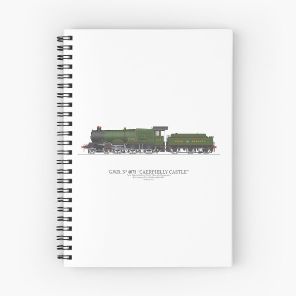 Item preview, G.W.R. 4073 Caerphilly Castle - Colour designed and sold by Steve H Clark.