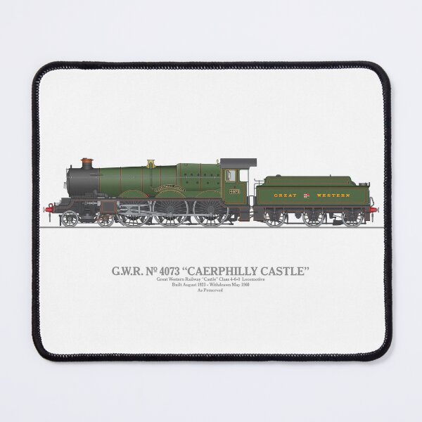 Item preview, G.W.R. 4073 Caerphilly Castle - Colour designed and sold by Steve H Clark.