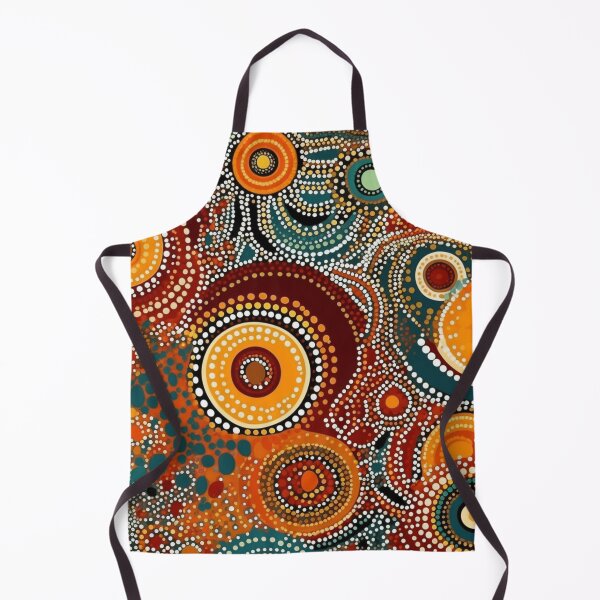 Item preview, An Aboriginal Art Inspired Pattern designed and sold by StudioRedKoala.