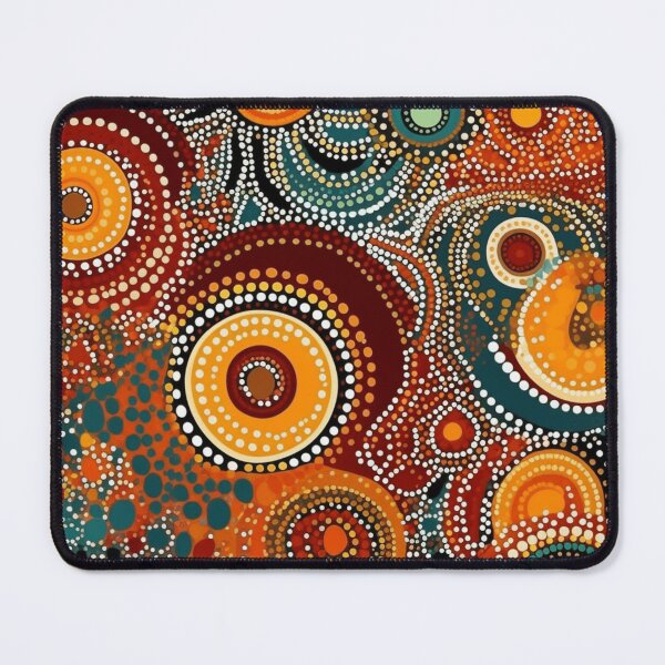 Item preview, An Aboriginal Art Inspired Pattern designed and sold by StudioRedKoala.