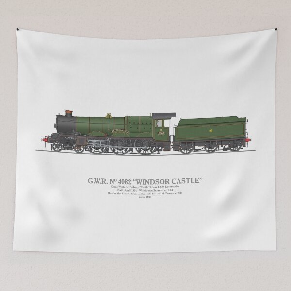 Item preview, G.W.R. 4082 Windsor Castle - Colour designed and sold by Steve H Clark.