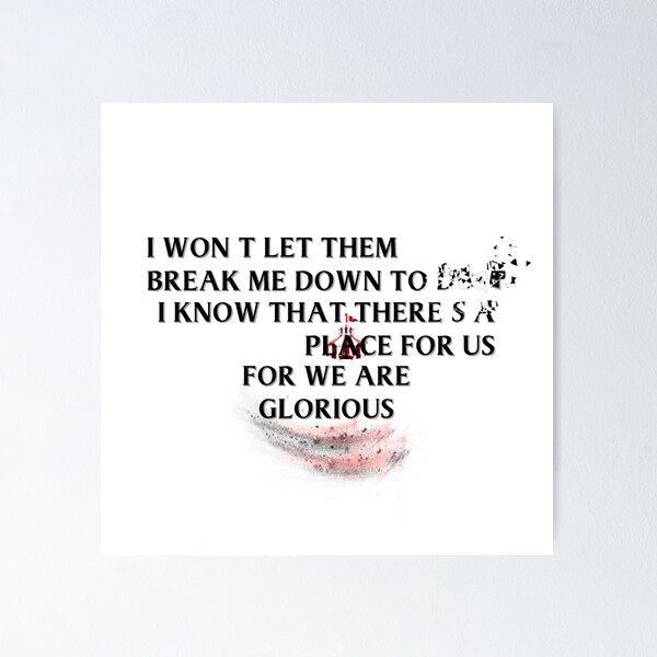 Item preview, We Are Glorious designed and sold by kardish.