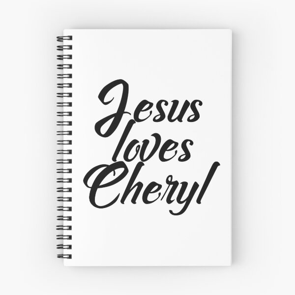 Item preview, Jesus loves Cheryl designed and sold by Shalomjoy.