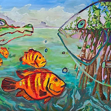Artwork thumbnail, Everglade Memory by RudyYoder
