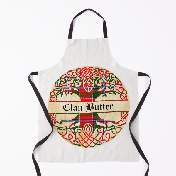 Item preview, Butter Tree of Life Clan Scottish Surname tartan designed and sold by BagTown Clans.