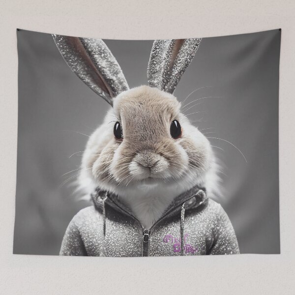 Item preview, Cleo - The Super Popular Easter Bunny with a voice that melts hearts designed and sold by Pixelboys.