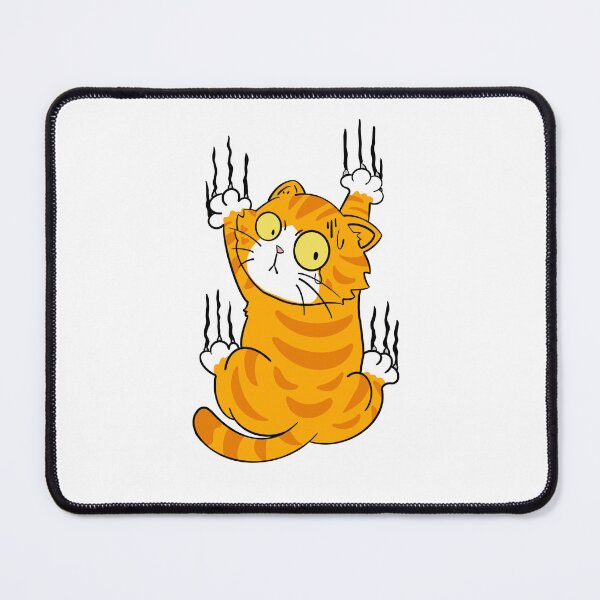 Aperçu de l'œuvre Caricature de chat orange effrayé créée et vendue par DestinyComplex.