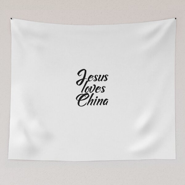 Item preview, Jesus loves China designed and sold by Shalomjoy.