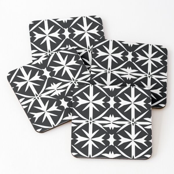 Item preview, A Minimalistic Black and White Pattern designed and sold by StudioRedKoala.
