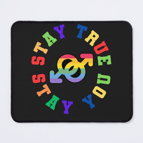 Item preview, Stay True, Stay You - LGBT Rainbow Typography Design designed and sold by GeorgiosT.