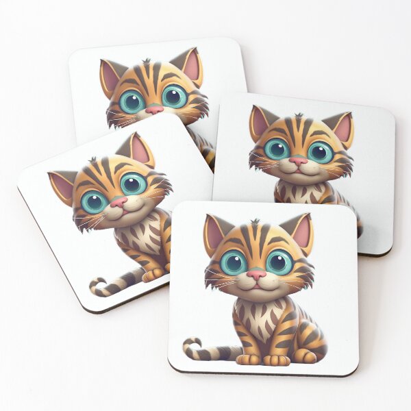 Item preview, Charming Cartoon-Style Cat Meow designed and sold by SADStyleDesigns.