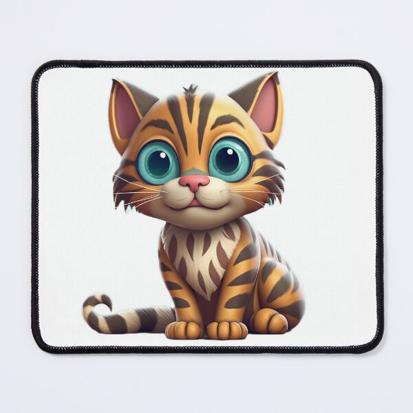 Item preview, Charming Cartoon-Style Cat Meow designed and sold by SADStyleDesigns.