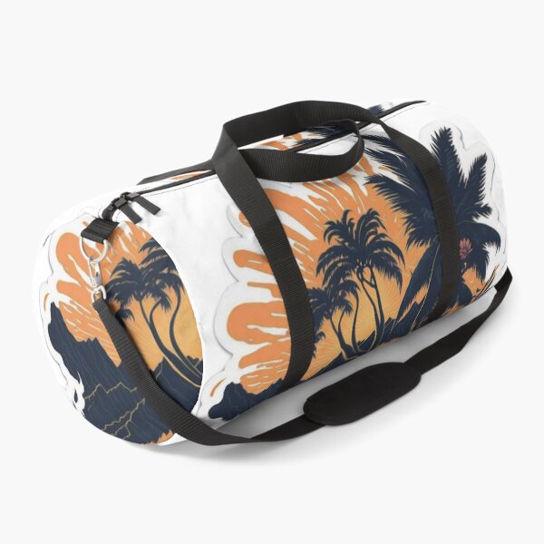 Item preview, Waves of Wonder: Artistic T-Shirt Graphic Featuring Majestic Palm Tree and Big Sea Waves designed and sold by RedArtG09.