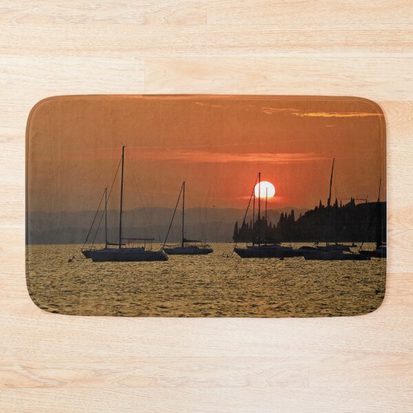Item preview, Boats at sunset on the Lake  designed and sold by annalisa56.
