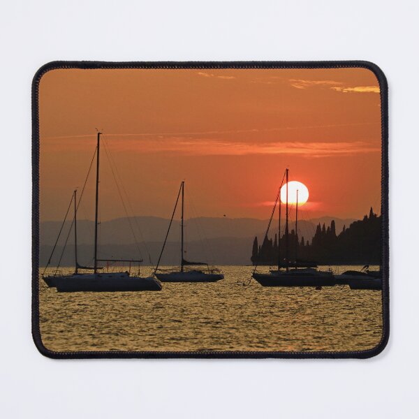 Item preview, Boats at sunset on the Lake designed and sold by annalisa56.