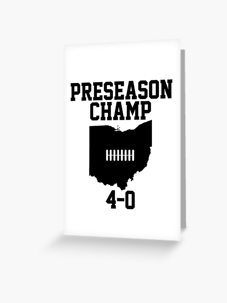 Preseason Champ Cleveland | Preseason Cleveland Browns Champion Undefeated  Football | Essential T-Shirt