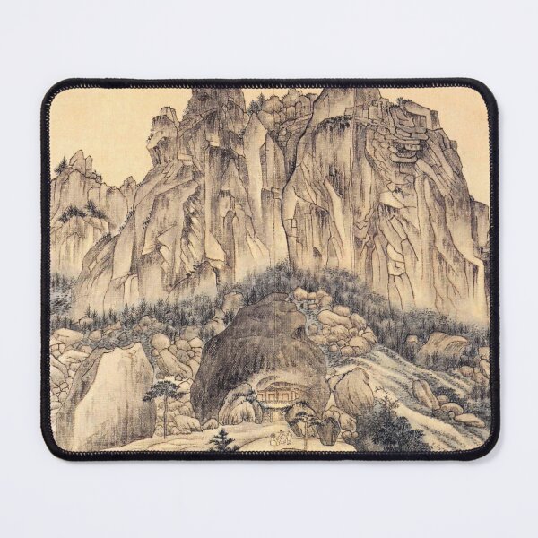 Item preview, Korean Painting Minhwa Geumgangsan Mountain Painting Album designed and sold by tangerinemars.