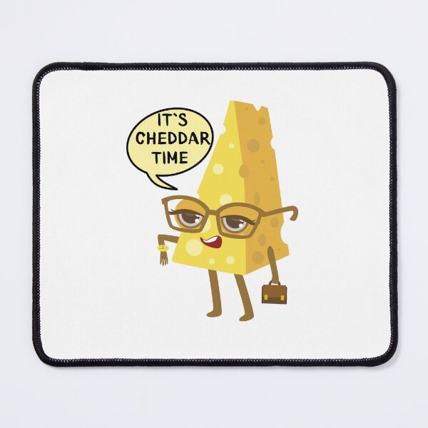 Item preview, Cheddar Time Cheese Puns designed and sold by Eolithic.