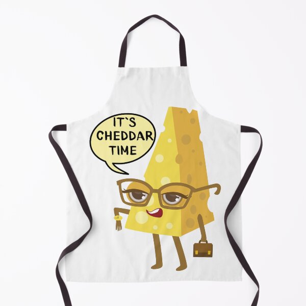 Item preview, Cheddar Time Cheese Puns  designed and sold by Eolithic.