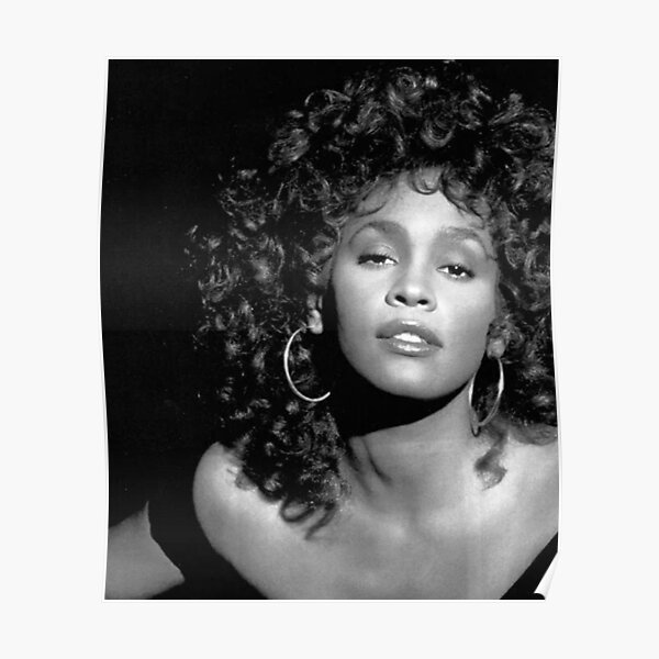 Whitney Houston Poster For Sale By Majidalal Redbubble 1013