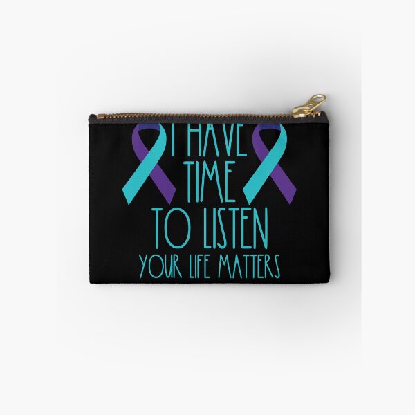 Aperçu de l'œuvre I Have Time To Listen Your Life Matters Suicide Awareness Gear créée et vendue par DynamicDesign.