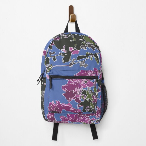 Item preview, blue sky and pink flowers designed and sold by SunGraphicArt.