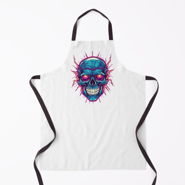 Item preview, Electrifying Skull with Lightning Bolts designed and sold by SADStyleDesigns.
