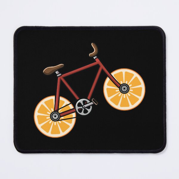 Item preview, Orange bicycle slice wheels  designed and sold by Donutlovers.