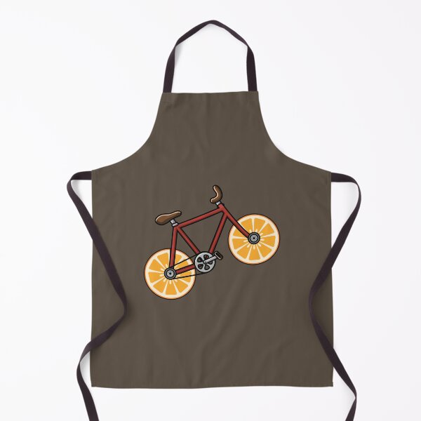 Item preview, Orange bicycle slice wheels  designed and sold by Donutlovers.
