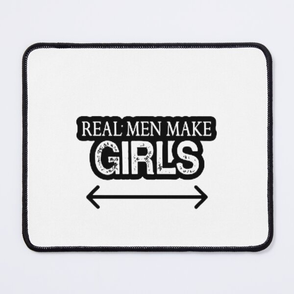 Item preview, Real men make girls tshirt designed and sold by Eugenie974.