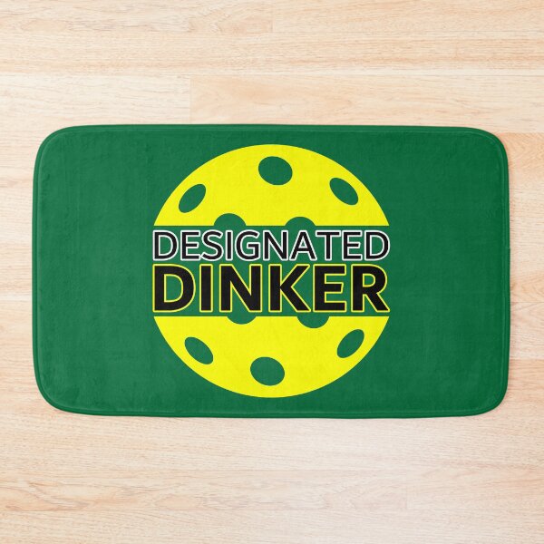 Item preview, Designated DINKer - Funny PICKLEBALL player humor - DINK responsibly - pickleball paddle - I LOVE PICKLEBALL designed and sold by originalsusie.
