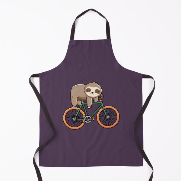 Item preview, Cute sloth sleeping on a bicycle designed and sold by Donutlovers.