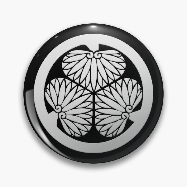 Item preview, Silver Tokugawa Aoi Kamon designed and sold by Takeda-art.