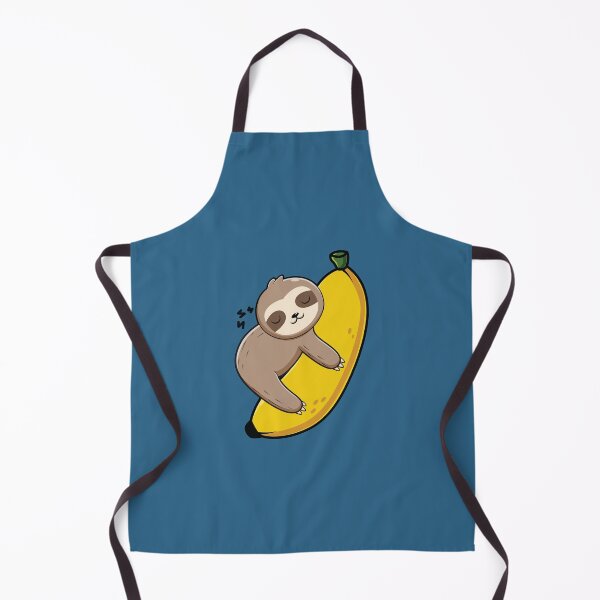 Item preview, Cute sloth sleeping on a banana fruit designed and sold by Donutlovers.