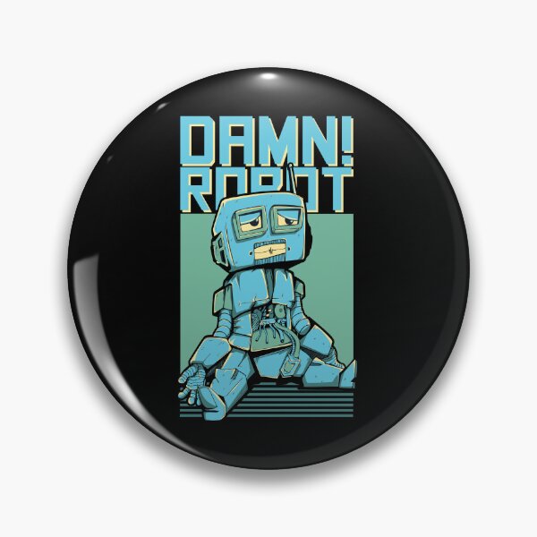 Item preview, damn robot shirt designed and sold by chaitawat.