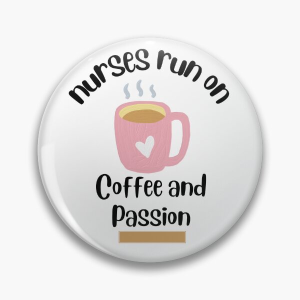 Artikelvorschau, Krankenschwestern laufen auf Kaffee und Leidenschaftsdesign entworfen und verkauft von JAMTEESHOP.