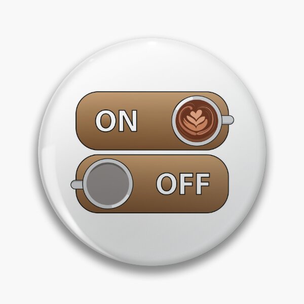 Item preview, Coffee mode on coffee mode off  designed and sold by Donutlovers.