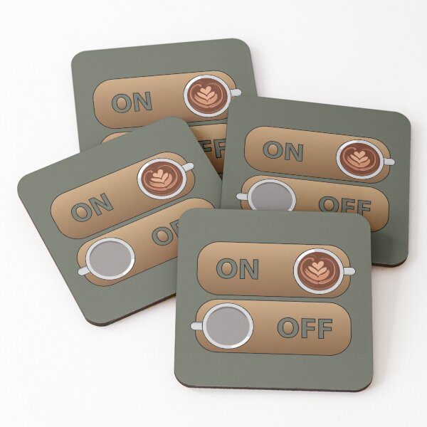 Item preview, Coffee mode on coffee mode off  designed and sold by Donutlovers.