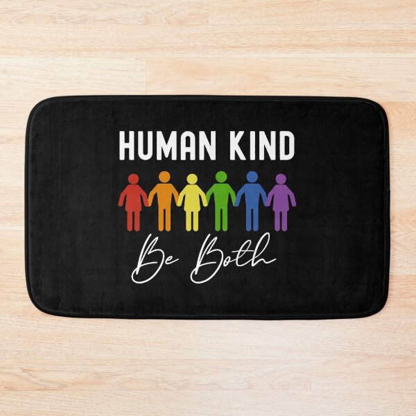 Item preview, Human Kind Be Both LGBTQ Pride Month Inspirational designed and sold by Designer-Girl.